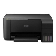 Impressora A Cor Multifuncional Epson Ecotank L3150 Com Wifi Preta 100v/240v