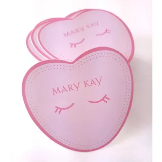 20 Tarjetas En Forma De Corazón Mary Kay