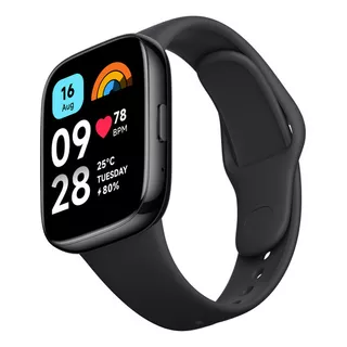 Xiaomi Redmi Watch 3 Active, Pulsera Inteligente Llamadas Bt Caja Negro Malla Negro Bisel Negro