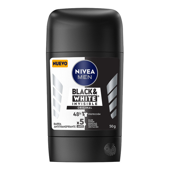 Desodorante Antimanchas Nivea Men Black - g a $324