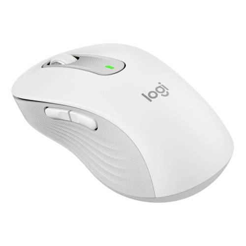 Mouse Inalámbrico Signature M650 Grande Color Blanco crudo