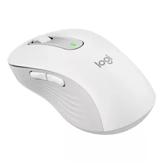 Mouse Inalámbrico Signature M650 Grande Color Blanco Crudo