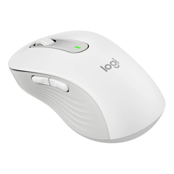 Mouse Inalámbrico Signature M650 Grande Color Blanco crudo