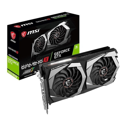 Tarjeta de video Nvidia MSI  Gaming X GeForce GTX 16 Series GTX 1650 SUPER GEFORCE GTX 1650 SUPER GAMING X 4GB