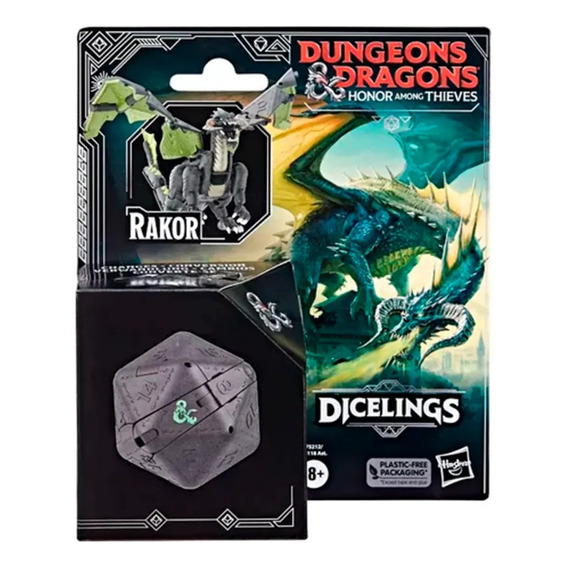 Dungeons & Dragons Cubo Y Criatura 10 Cm Rakor Hasbro