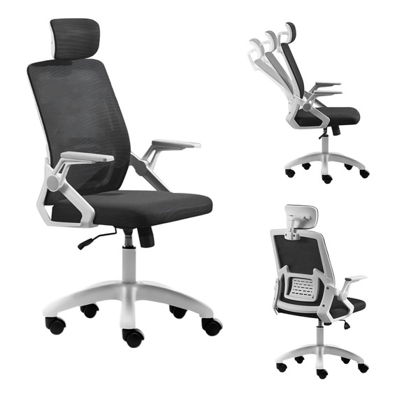 Silla Oficina Ejecutivo Reclinable Mesh Sillon Homeoffice 