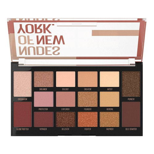 Paleta De Sombras Nudes Of New York Maybelline Efecto Mate