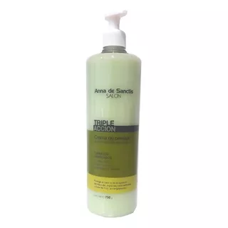 Crema Peinar Triple Acción Sin Enjuague Anti Frizz 750 Gr