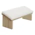 [Hand Pillow No. 15] Inclined Pillow - White