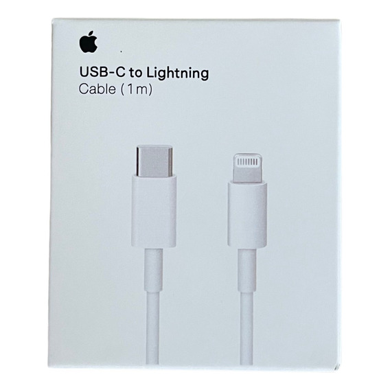 Cable Cargador iPhone Original Usb-c To Lightning (1 Metro) 