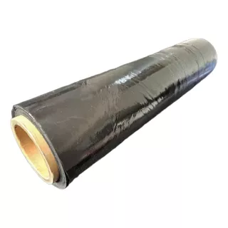 Filme Stretch Preto Manual 50cm X 025micra 3kgs Aderencia