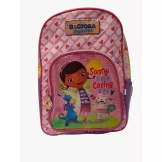 Mochila Doctora Juguetes 40 Cm Mundo Magico Color Rosa