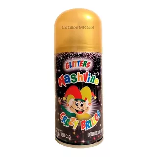 Glitter Aerosol Para Cabello Y Cuerpo Nashville Pack X6u