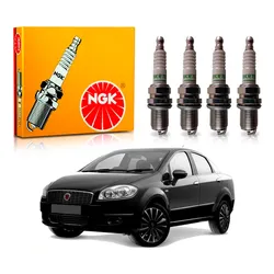  Jogo Velas Ngk Linea 1.8 16v Etorq 2011 A 2014