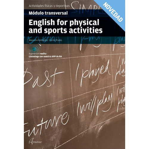 English For Physical And Sports Activities, De C. Prades, A. Hernández. Editorial Altamar, Tapa Blanda En Inglés