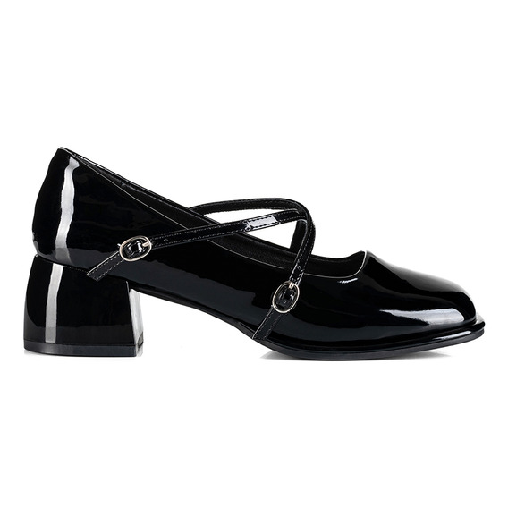 Zapatos Taco Negro Weide Yl65