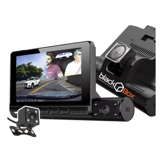 Câmera Veicular Black Box Gpx - 3 Câmeras - Taxi Uber Frota