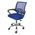 Silla Escritorio Ejecutiva Boxbit Tok Color Azul Material Del Tapizado Nailon