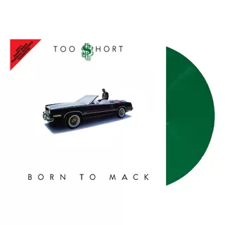 Lp Too Short Born To Mack Edição 35 Anos Vinil Verde