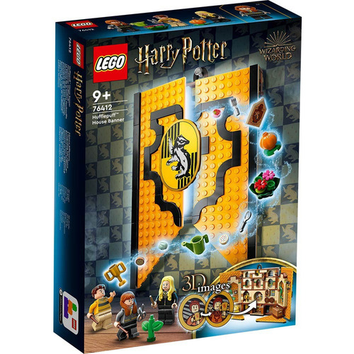 Lego Harry Potter 76412 Estandarte De La Casa Hufflepuff Cantidad de piezas 313