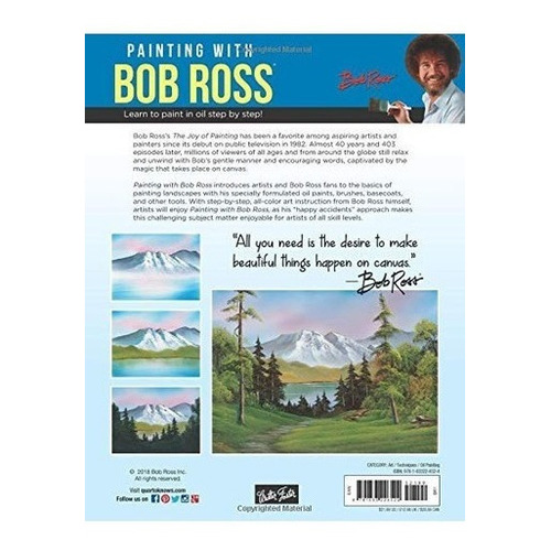 Painting With Bob Ross : Learn To Paint In Oil Step By St...