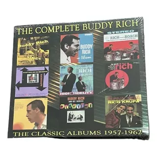 Buddy Rich Box 5 Cd´s  The Classic Albums 1957-1962 Lacrado