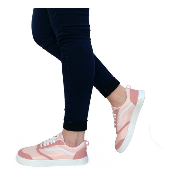 Zapatillas Mujer Panchas Urbanas Náuticas Lona - Art. Lola