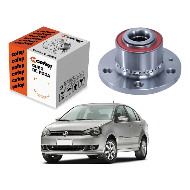 Cubo Roda Dianteiro Cofap Polo Sedan 1.6 2.0 2012 A 2015