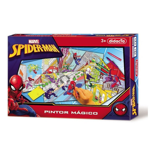 Pintor Mágico Spiderman 290/05 Didacta -  Giro Didáctico