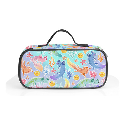 Estuche Escolar Rovozar Cute Axolotls - Caja Para Bolígrafos