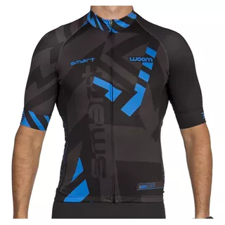 Camisa De Ciclismo Woom Smart Way Blue Masc Coleção 2022