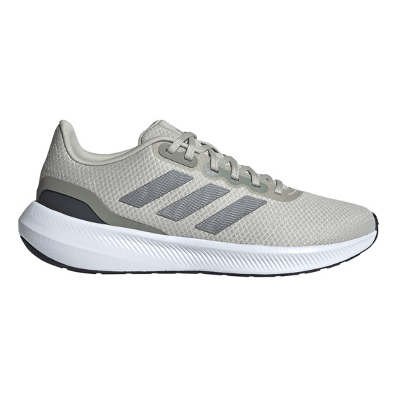 Tenis adidas Correr Run Falcon 3.0 Hombre Gris