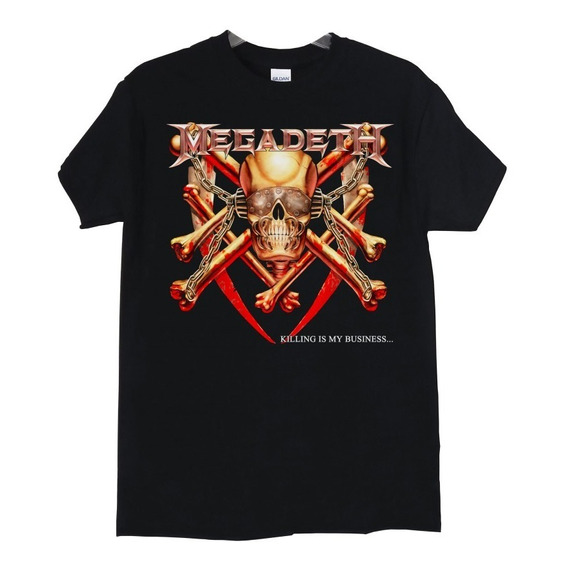 Polera Megadeth Killing Is My Business Rem Metal Abominatron