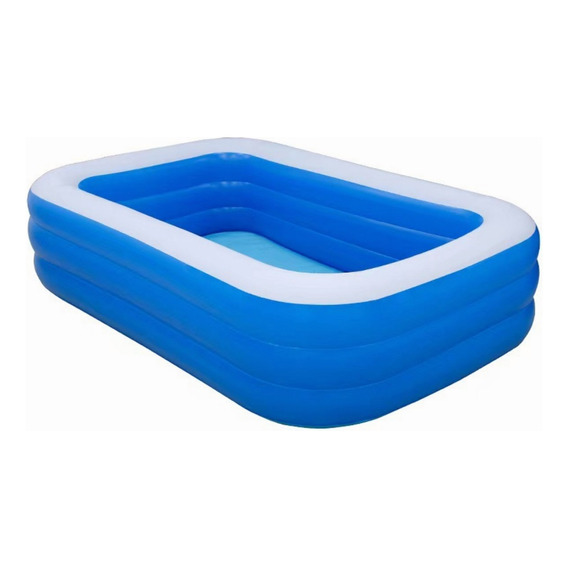 Alberca Inflable Piscina Juego Niño Acuatico 2.1x1.35m