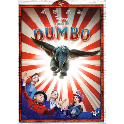 Dumbo 2019 Tim Burton Pelicula Dvd