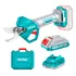 Tijera De Poda Inalámbrica Total 20v - Motor Brushless, Sin Carbones - Capacidad De Corte 2.5cm - Con 1 Batería 2.0Ah Litio-Ion, Cargador Y Maletín Plástico - TSSLI202581