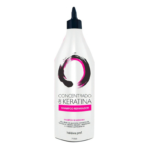  Shampoo Reparador Concentrado De Keratina Kakawa Prof 750ml