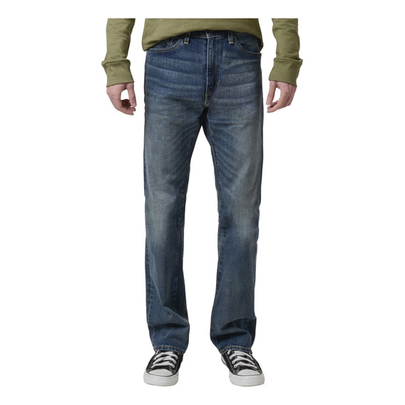Jeans Hombre 505 Regular Azul Levis 00505-1555