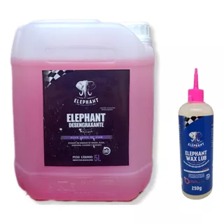 Desengraxante Bike Elephant 5l + Lubrificante 250ml Mtb/road