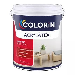Latex Acrylatex Interior Mate 10 Lts Colorin Verrina