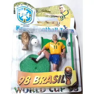 Boneco No. 11 Romario Brasil Football Team Worldcup 98 Novo