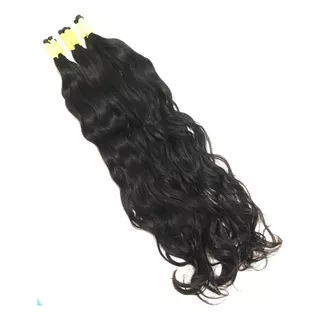 Cabelo Humano Liso Ondulado Virgem 65cm, 200gr Pontas Cheias