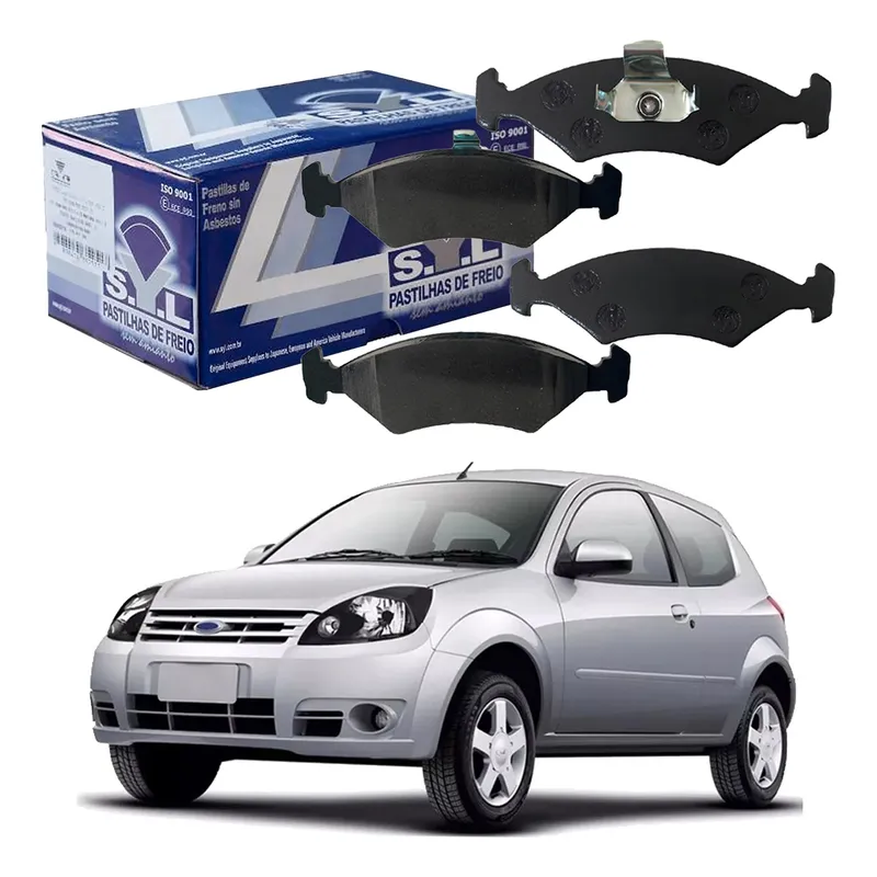 Pastilha Freio Dianteira Ford Ka 1.6 2007 A 2011