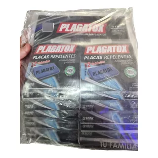 Plaquitas Plagatox Originales Repelente Zancudo 36 Repuesto