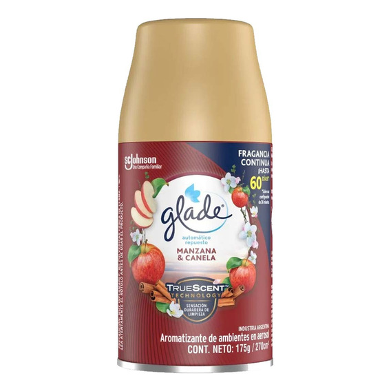 Glade Automatico Manzana Canela Repuesto 175g