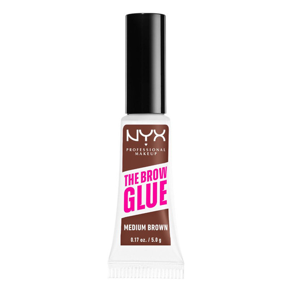 Gel De Cejas Nyx Cosmetics the Brow Glue Color Medium brown
