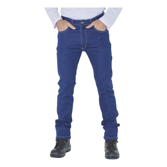Pantalón Jean Pampero Elastizado Slim Fit - Talle 38 Al 60