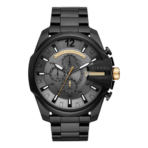 Reloj Hombre Diesel Mega Chief Acero Ne