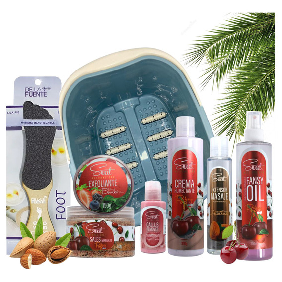 Kit Escencial De Spa Pedicura & Manicura C/tina 8pz By Sweet