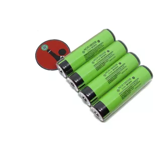 Pack 4 Bateria 18650 Panasonic Ncr18650b 3400mah Japonesa